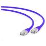 Cablu Gembird patchcord RJ45, cat. 6A,FTP, LSZH, 0.5m, purple