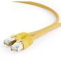 Cablu Gembird patchcord RJ45, cat. 6A,FTP, LSZH, 0.25m, yellow