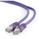 Cablu Gembird patchcord RJ45, cat. 6A,FTP, LSZH, 5m, purple