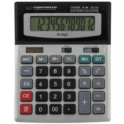 ESPERANZA ECL103 Calculator de birou electronic EULER