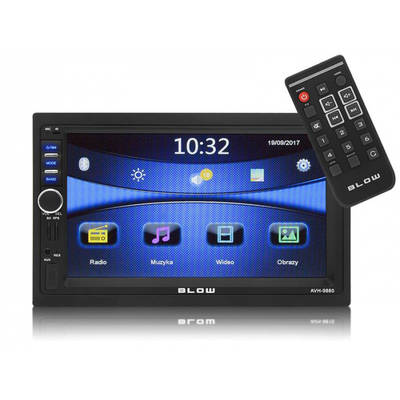Player Auto Radio BLOW AVH-9880 2DIN 7'' GPS