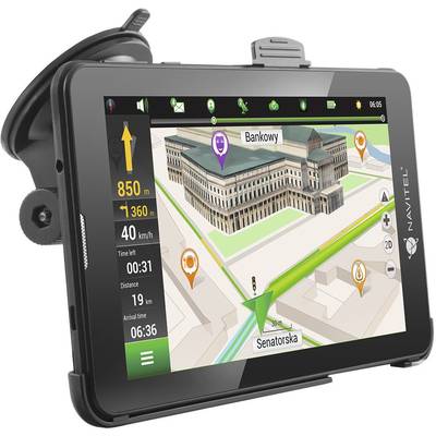 Navigatie GPS TABLETĂ NAVITEL T700 3G 7'' în set mâner + hărți