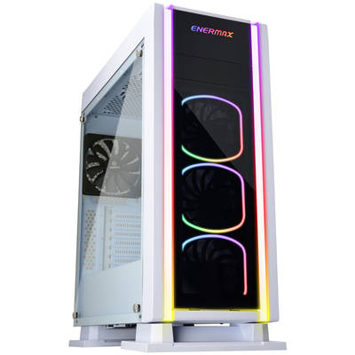 Carcasa PC Enermax case Saberay White RGB, without PSU