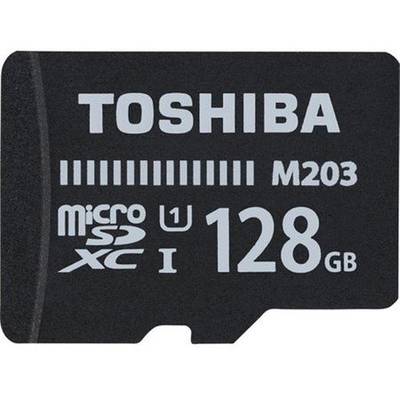 Card de Memorie Toshiba High Speed M203 100 MB/s, Micro SDXC, 128GB, Class 10, UHS-I + Adapter SD