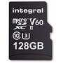 Card de Memorie Integral microSDXC 280-100MB UHS-II V60 + Adaptor SD, 128GB