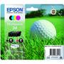 Cartus Imprimanta Cerneala Golf ball Multipack Epson 4-colours 34 DURABrite Ultra | 18,7 ml