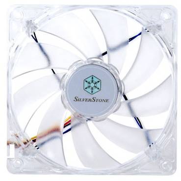 Silverstone Cooling Fan FN Series SST-FN121-P-RL 120mm, Low Noise, 4x red LEDs