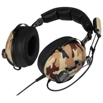 Casti Arctic gaming headset P533 Military, over-ear, strong bass