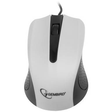 Mouse Gembird MUS-101-W white