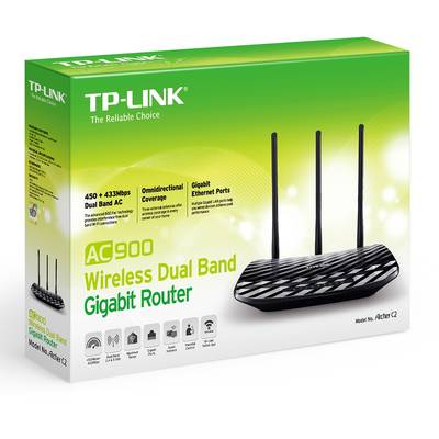 Router Wireless TP-Link Gigabit Archer C2 AC900 Dual-Band