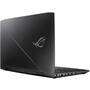Laptop Asus Gaming 17.3" ROG GL703GE, FHD, Procesor Intel Core i7-8750H (9M Cache, up to 4.10 GHz), 8GB DDR4, 1TB 7200 RPM + 128GB SSD, GeForce GTX 1050 Ti 4GB, No OS, Black