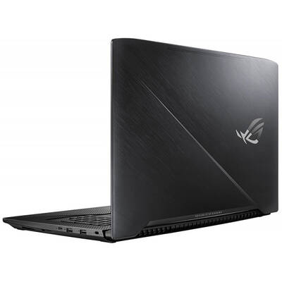Laptop Asus Gaming 17.3" ROG GL703GE, FHD, Procesor Intel Core i7-8750H (9M Cache, up to 4.10 GHz), 8GB DDR4, 1TB 7200 RPM + 128GB SSD, GeForce GTX 1050 Ti 4GB, No OS, Black