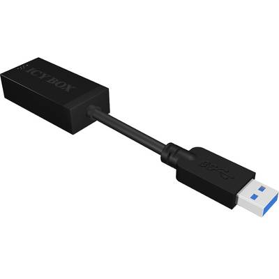 Adaptor RaidSonic IcyBox 1x USB 3.0 Male - 1x RJ-45 Female