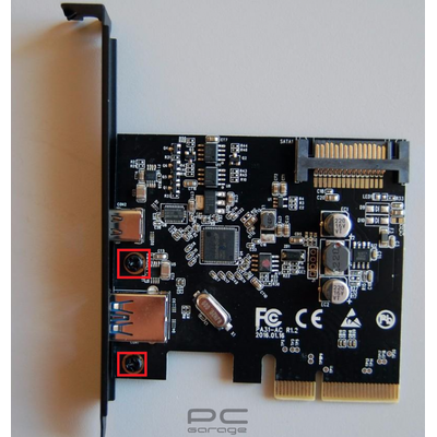 Adaptor Orico PA31-AC 1x PCI-E Male - 1x USB 3.1 tip C/ 1x USB 3.1 tip A PCI-Express Card