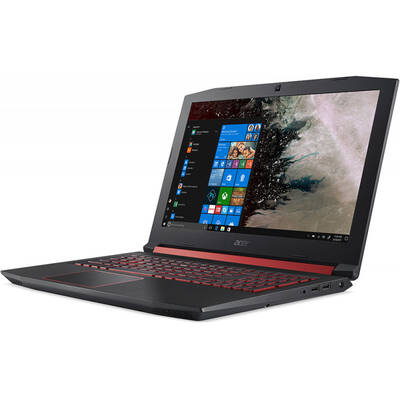 Laptop Acer Gaming 15.6" Nitro 5 AN515-52, FHD IPS, Procesor Intel Core i7-8750H (9M Cache, up to 4.10 GHz), 8GB DDR4, 1TB 7200 RPM, GeForce GTX 1050 Ti 4GB, Linux, Black