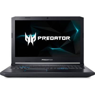 Laptop Acer Gaming 17.3" Predator Helios 500 PH517-61, FHD IPS 144Hz, Procesor AMD Ryzen 7 2700 (3.2GHz, up to 4.1GHz, cache 20MB), 16GB DDR4, 512GB SSD, Radeon RX Vega 56 8GB HBM2, Linux, Obsidian Black