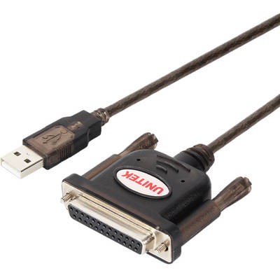 Adaptor Unitek 1x USB 1.1 Male - 1x Paralel Male