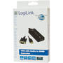 Adaptor Logilink 1x VGA Male + 1x USB Male - 1x HDMI Female