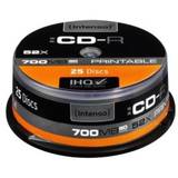 CD-R Intenso [ cutie 25 | 700MB | 52x ] imprimabil - Fullface