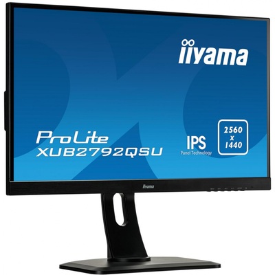 Monitor IIyama LED Gaming XUB2792QSU-B1 27 inch 2K 5 ms Black FreeSync 75Hz