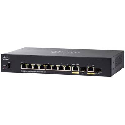 Switch Cisco SG350-10 10-port Gigabit Managed Switch
