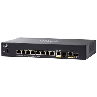 Switch Cisco SG350-10SFP 10-port Gigabit Managed SFP Switch