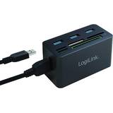 Card Reader LOGILINK - USB 3.0 Hub with All-in-One Card Reader