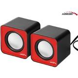 Boxe AUDIOCORE AC870R, USB, 6W, Black Red