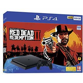 Consola jocuri Sony Playstation 4 Slim 1TB + Red Dead Redemption 2