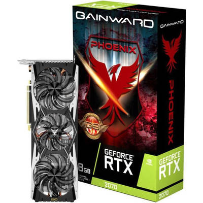 Placa Video GAINWARD GeForce RTX 2070 Phoenix GS 8GB GDDR6 256-bit