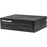 Switch Intellinet Gigabit switch 8x 10/100/1000 Mbps RJ45 PoE/PoE+ 802.3at/af 60W VLAN