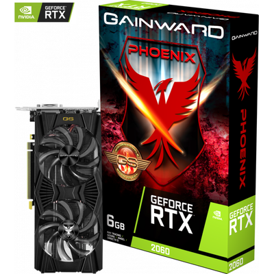 Placa Video GAINWARD GeForce RTX 2060 Phoenix GS 6GB GDDR6 192-bit