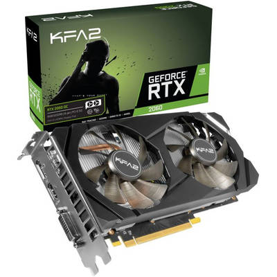 Placa Video KFA2 GeForce RTX 2060 OC 6GB GDDR6 192-bit