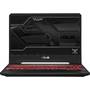Laptop Asus Gaming 15.6" TUF FX505GD, FHD, Procesor Intel Core i7-8750H (9M Cache, up to 4.10 GHz), 8GB DDR4, 1TB SSHD, GeForce GTX 1050 4GB, No OS, Black