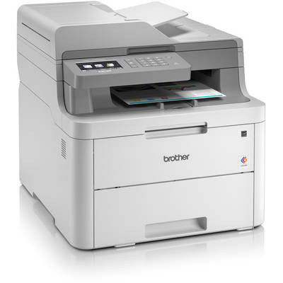 Imprimanta multifunctionala Brother DCP-L3550CDW, Laser, Color, Format A4, Retea, Duplex, Wi-Fi
