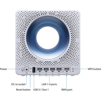 Router Wireless Asus Gigabit Blue Cave Dual-Band