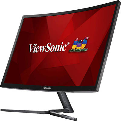 Monitor VIEWSONIC LED Gaming VX2458-C-MHD Curbat 23.6 inch 1 ms Black FreeSync 144 Hz