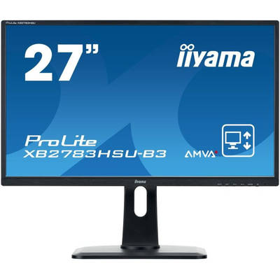 Monitor IIyama ProLite XB2783HSU 27 inch 4 ms Black 75Hz