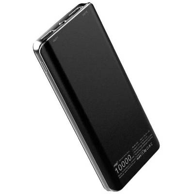 Hame P45, 10000 mAh, 2x USB, 1x microUSB, Black