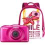 Aparat foto compact NIKON COOLPIX Watterproof W100 backpack kit  (pink)