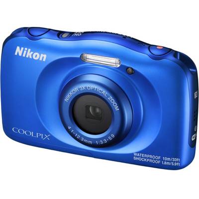 Aparat foto compact NIKON COOLPIX Watterproof W100 backpack kit (blue)