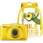 Aparat foto compact NIKON COOLPIX Watterproof W100 backpack kit  (yellow)