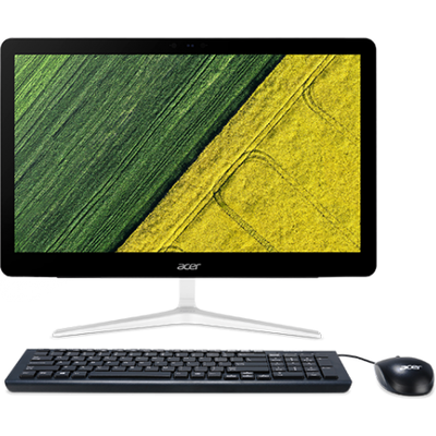 Sistem All in One Acer 23.8" Aspire Z24-890, FHD, Procesor Intel Core i5-8400T 3.30GHz Coffee Lake, 8GB, 128GB + 1TB HDD, GMA UHD 630, FreeDos