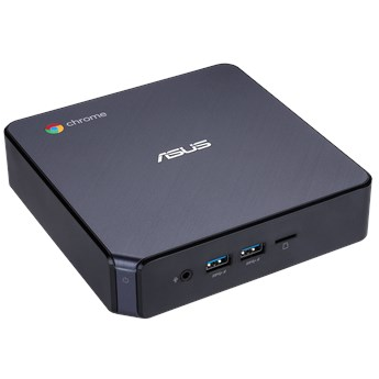Sistem Mini Asus CHROMEBOX3 N007U, Procesor Intel  Celeron 3865U 1.8GHz, 4GB DDR4, 32GB SSD, GMA HD 610, Chrome OS