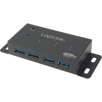 Hub USB Logilink UA0149 Black