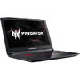 Laptop Acer Gaming 17.3" Predator Helios 300 PH317-52, FHD IPS 144Hz, Procesor Intel Core i7-8750H (9M Cache, up to 4.10 GHz), 8GB DDR4, 512GB SSD, GeForce GTX 1060 6GB, Linux, Black