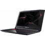 Laptop Acer Gaming 17.3" Predator Helios 300 PH317-52, FHD IPS 144Hz, Procesor Intel Core i7-8750H (9M Cache, up to 4.10 GHz), 16GB DDR4, 512GB SSD, GeForce GTX 1060 6GB, Linux, Black