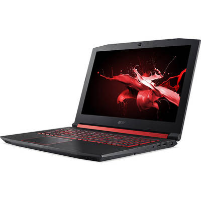 Laptop Acer Gaming 15.6" Nitro 5 AN515-52, FHD IPS, Procesor Intel Core i7-8750H (9M Cache, up to 4.10 GHz), 8GB DDR4, 256GB SSD, GeForce GTX 1060 6GB, Linux, Black