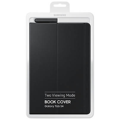 Husa de protectie tip stand Book Cover Black pentru Galaxy Tab S4 10.5&quot;