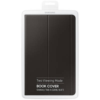 Husa de protectie tip stand Book Cover Black pentru Galaxy Tab A (2018) 10.5&quot;
